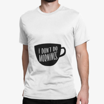Funny coffee cup t-shirt by Verosparx